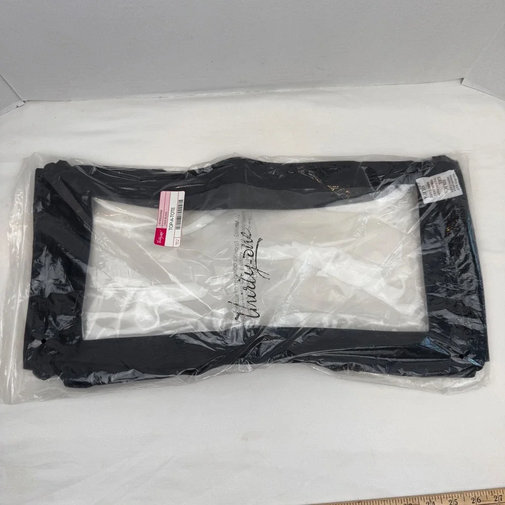 Thirty-One Top-A-Tote Lid for Large Utility Tote Black 4018002A0000 NIP